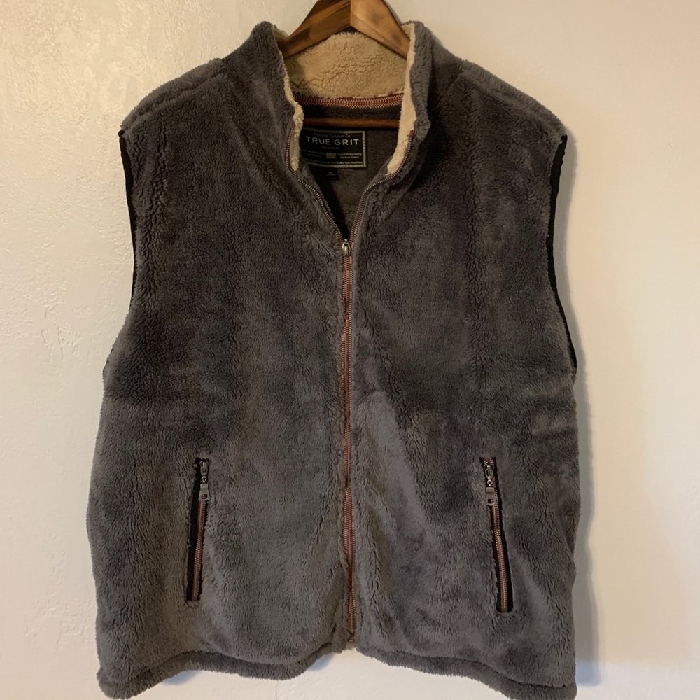 True Grit Fluffy Vest